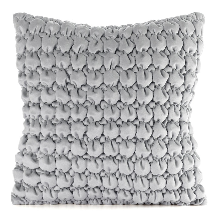 Fata de perna VELVET193 45 x 45 cm Eurofirany gri deschis
