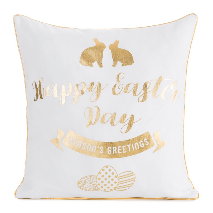 Fata de perna WIOSNA65 45 x 45 cm Eurofirany alb