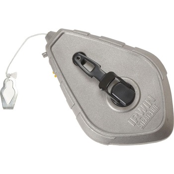 Trasor cu carcasa din aluminiu Strait-Line de 30 m marca Irwin cu creta Trasor cu carcasa din aluminiu Strait-Line de 30 m marca Irwin cu creta