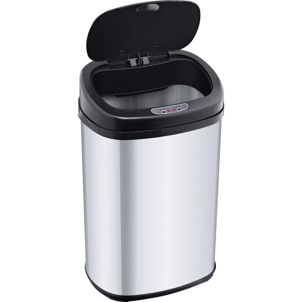 Cos de gunoi capac cu senzor Lamart, inox, 30L