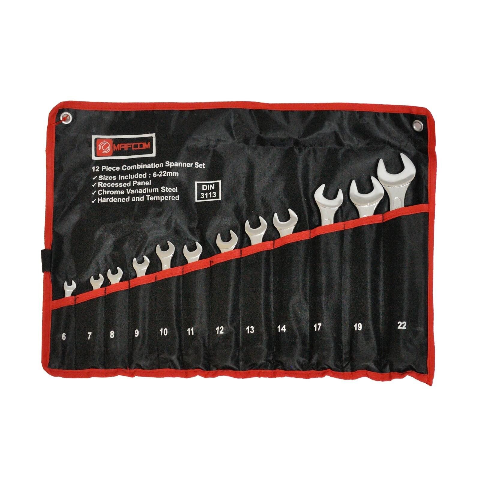 Trusa chei combinate 12 buc 6-22 mm MAF