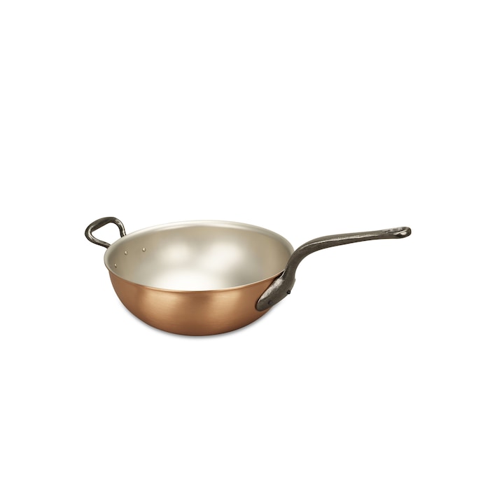 Falk Classical, rézbevonatos kis wok, 24 cm