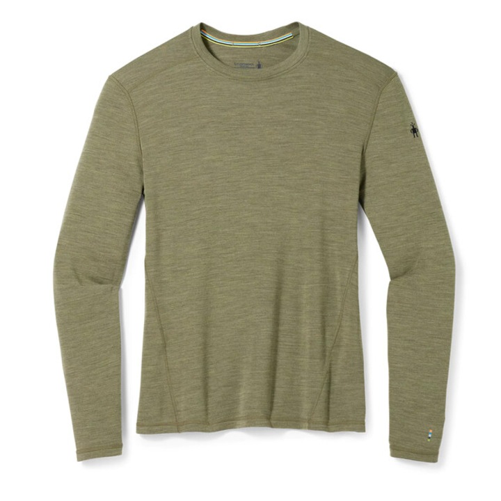 Bluza sport, Smartwool, M CLASSIC THERMAL MERINO, lana Merino 100%, verde