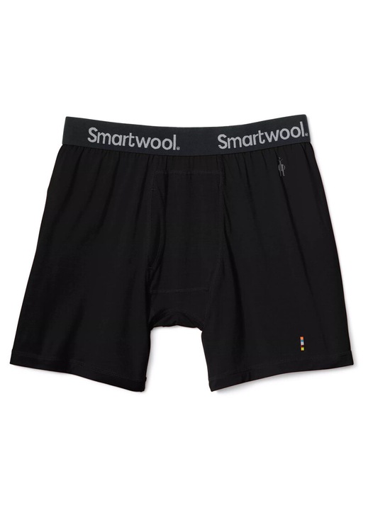 Boxeri scurti pentru barbati Smartwool, lana/nylon, negru, S INTL