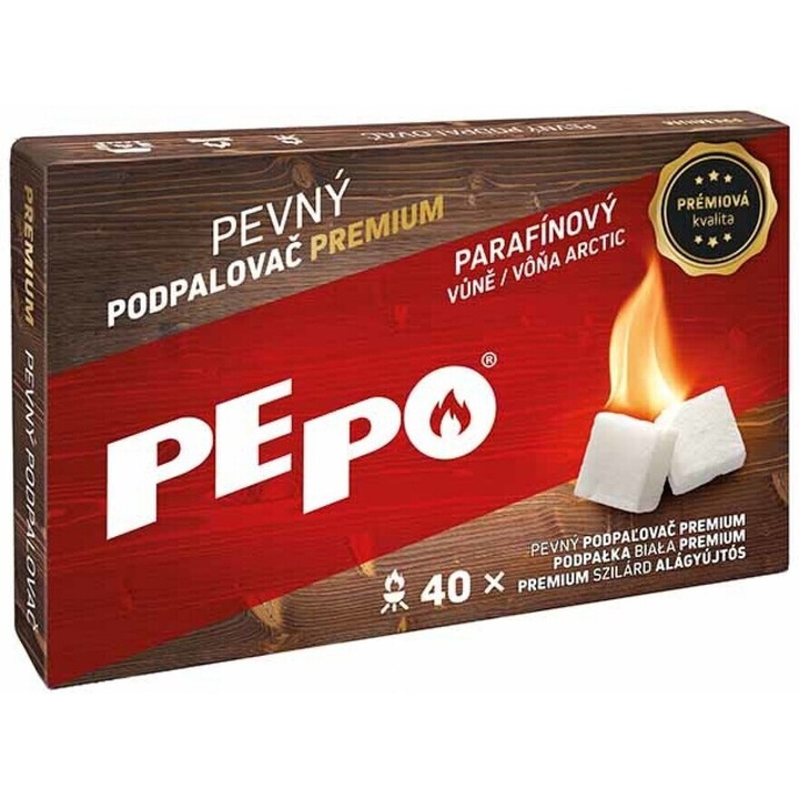 Aprinzatoare foc, PE-PO, set 40 bucati, fara miros