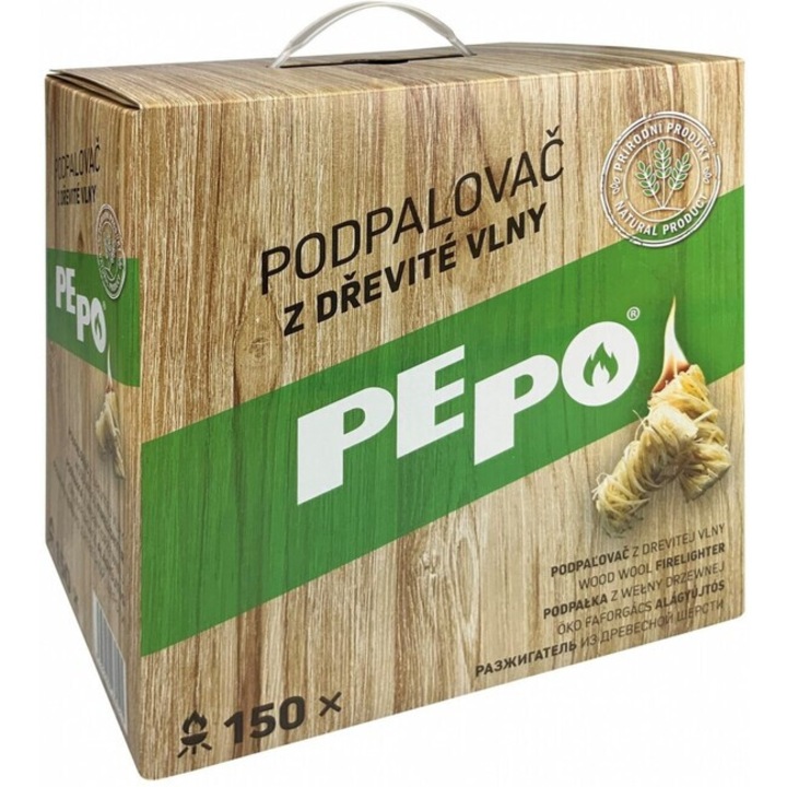 Vata de lemn, PE-PO, 150 bucati, fara miros