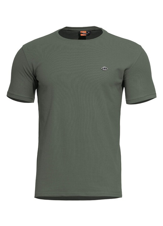 Tricou barbati Pentagon uscare rapida, bumbac, Verde