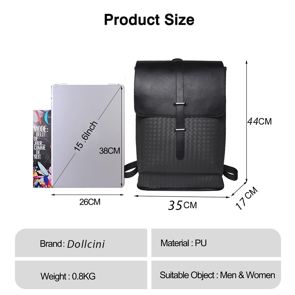 Geanta laptop, Dollcini, Negru