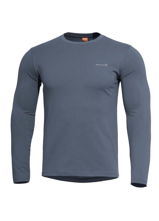 Bluza cu maneca lunga Pentagon Ageron 2.0, albastru, bumbac, L INTL