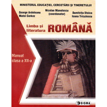 Limba Si Literatura Romana Manual Clasa A Xii A Emag Ro