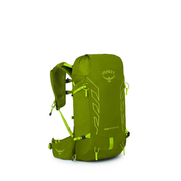 Rucsac Osprey Talon Velocity 20, verde matcha/lemongrass, 20L, S/M