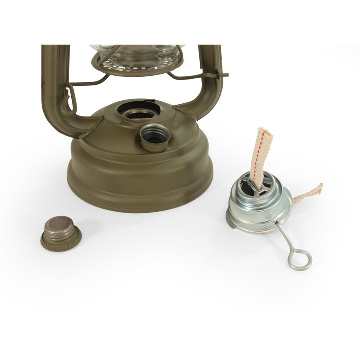 Lampa de camping Origin Outdoors, verde, 20 ore ardere, 25x15cm, 375g
