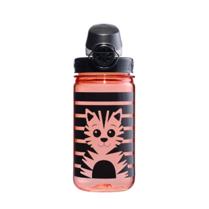 Sticla de apa Nalgene Grip-n-Gulp Sustain 0,35 L, portocalie, 7x18,5cm