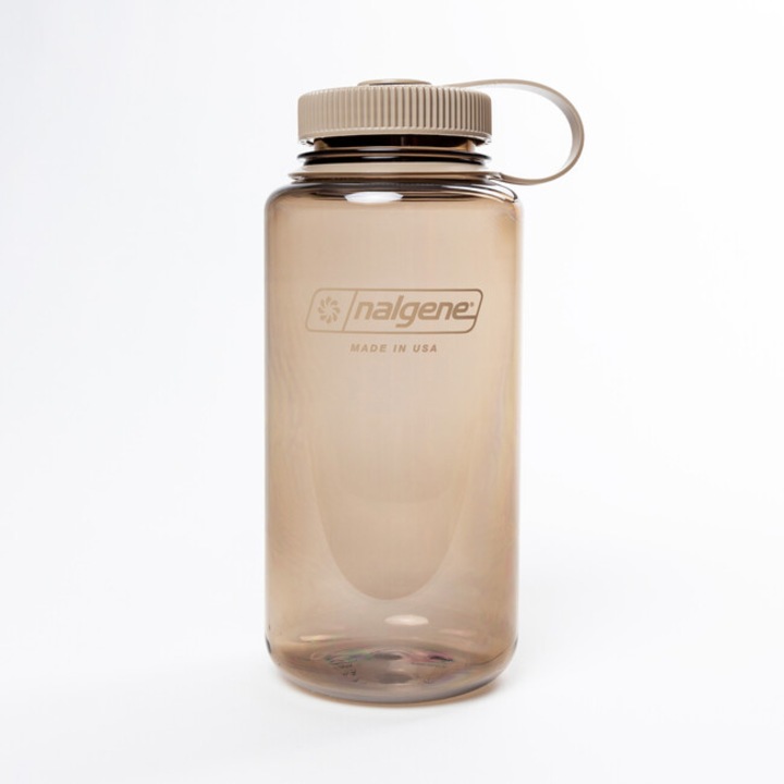 Бутилка за вода Nalgene Sustain 1 л, без BPA/BPS, 9x21 см, мока