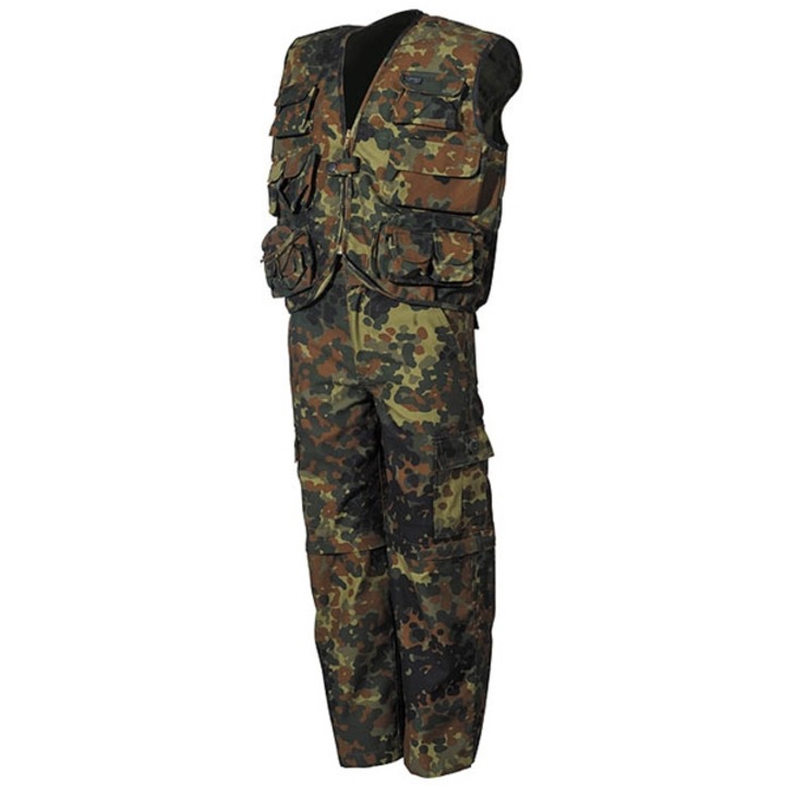 Set vesta si pantaloni copii, MFH, material rezistent, 65% bumbac, 35% poliester, M