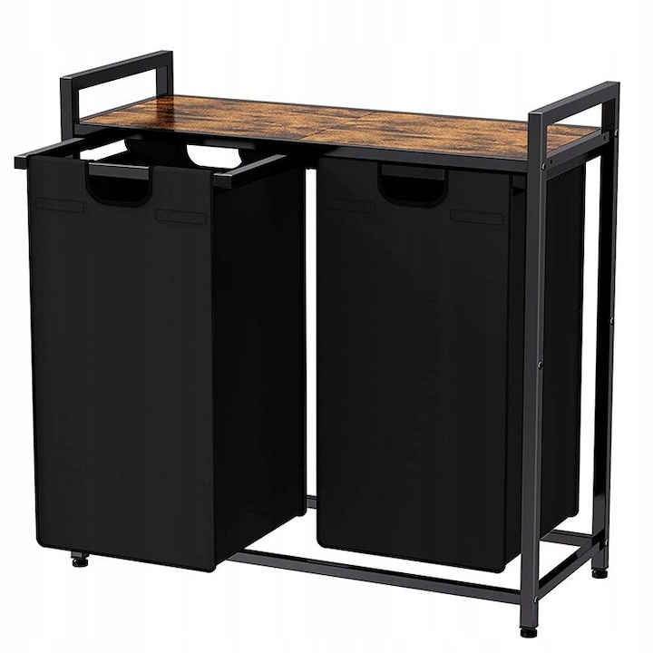 Cos mare de rufe cu doua compartimente industrial loft container, 130,00 l Rebiko