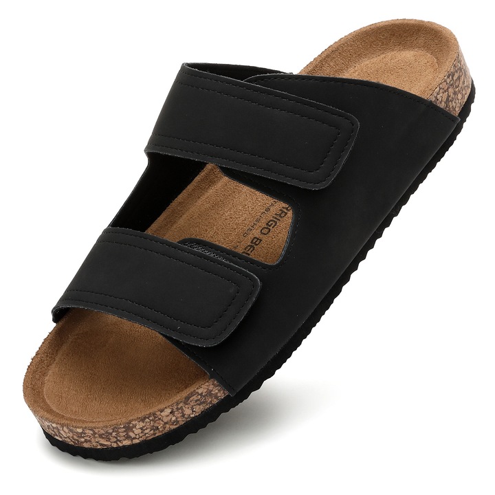 Slapi pentru bărbați,Antiderapante,Moi și confortabile,Elastice reglabile,Ușoare,Arrigo Bello, Multicolor