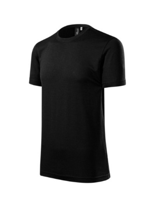 Malfini ferfi rovid polo, merinogyapjubol, hoszabalyozo tulajdonsagokkal, fekete