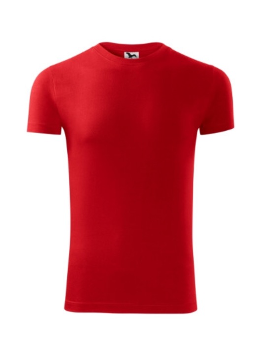 Ferfi polo Malfini Viper, piros, pamut, keskeny nyakkivagassal