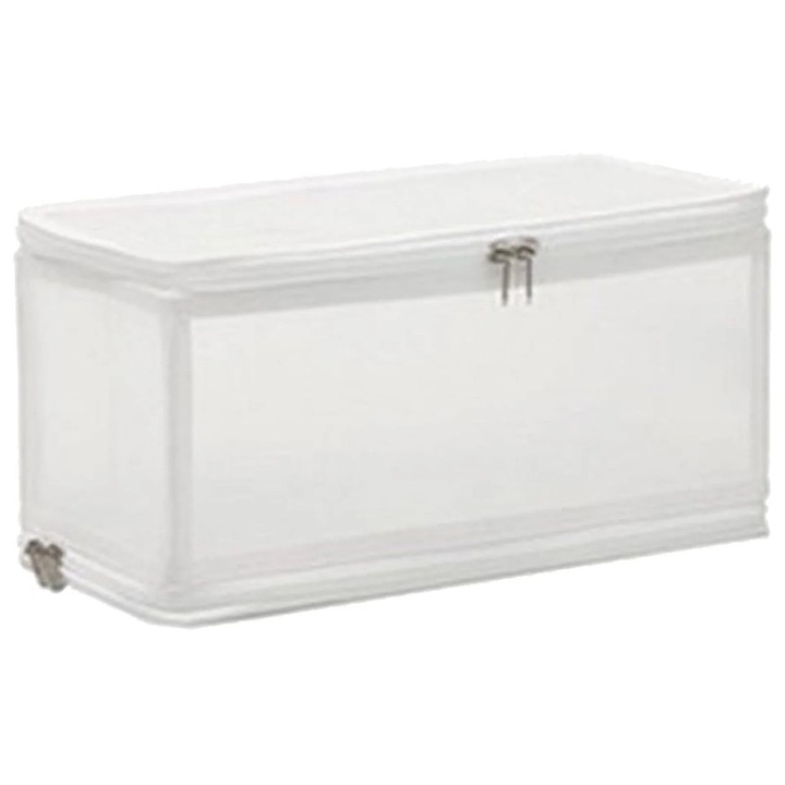 Set 7 cutii depozitare transparente YANYXR, bumbac in, pliabile, 30x15x15cm