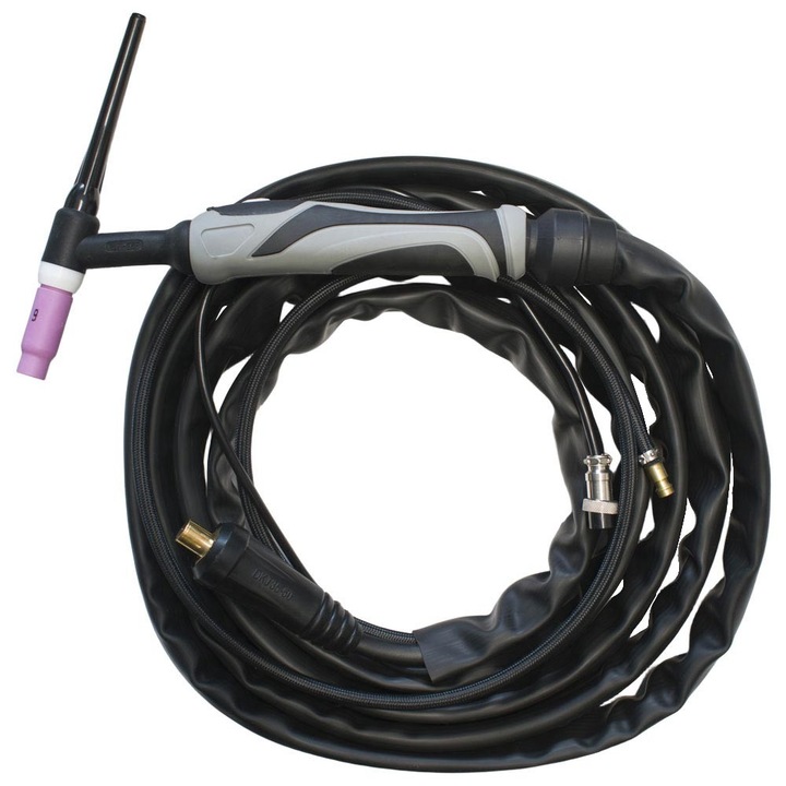 Pistolet de sudura TIG-WIG Kronweld SR 26 Flexibil, 240A, 4m, TSB-50