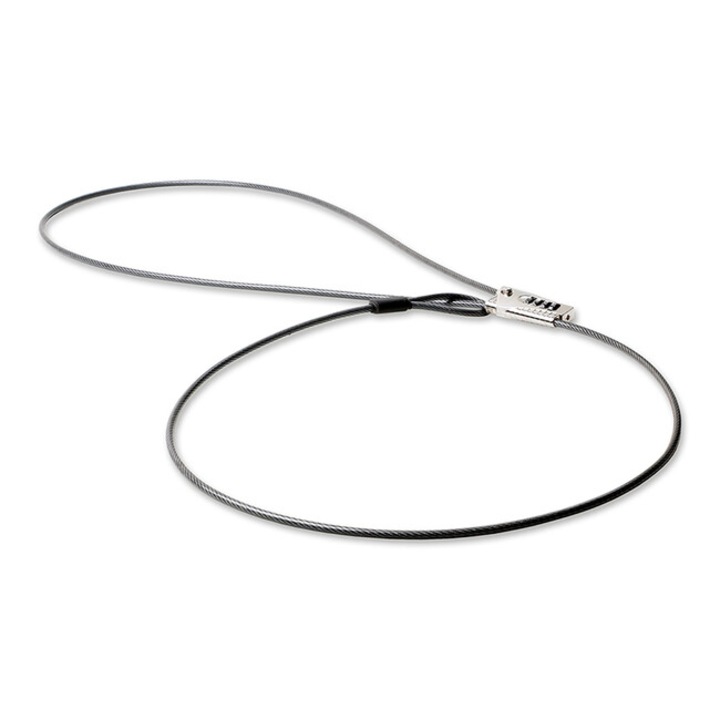 Кабелна ключалка, Lifeventure, 200 см, 4 комбинации, цинк, 230 г