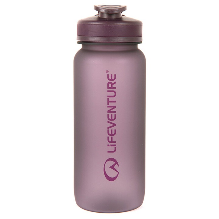 Бутилка Tritan 650 ml, Lifeventure, виолетова, 75x75x220 mm, устойчива, лесна за почистване