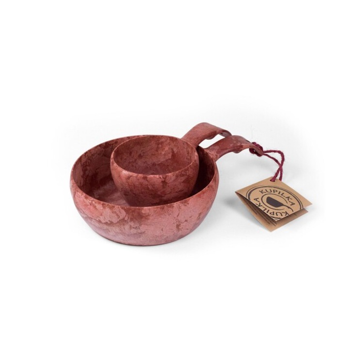 Set KUPILKA 55 si 21, bol si pahar, multicolor, dimensiuni 230x234x73mm