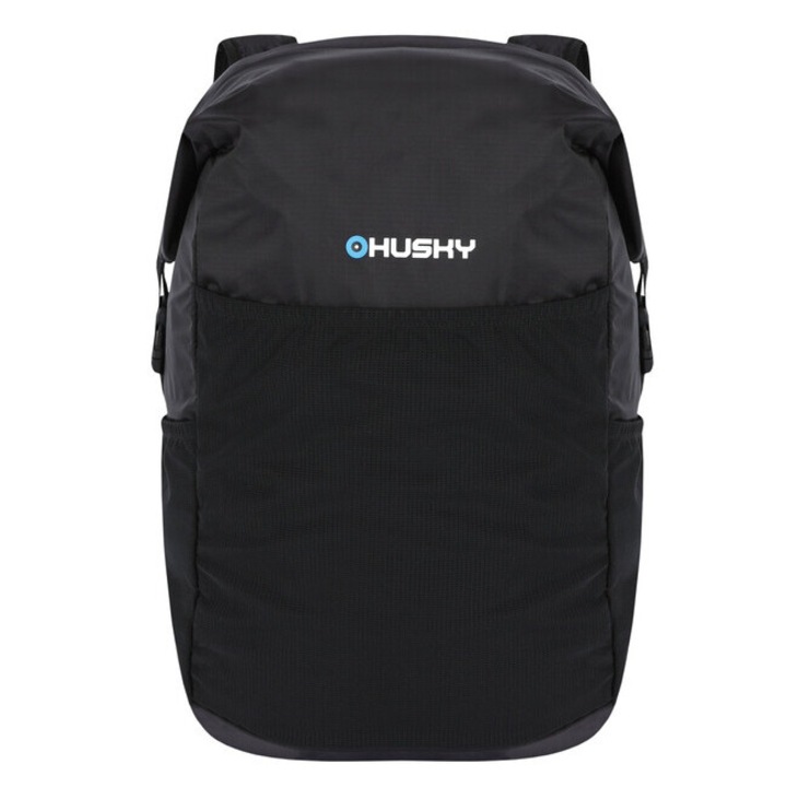 Rucsac Husky Pakku 15L, negru, 37x25x17cm, compact, rezistent la apa