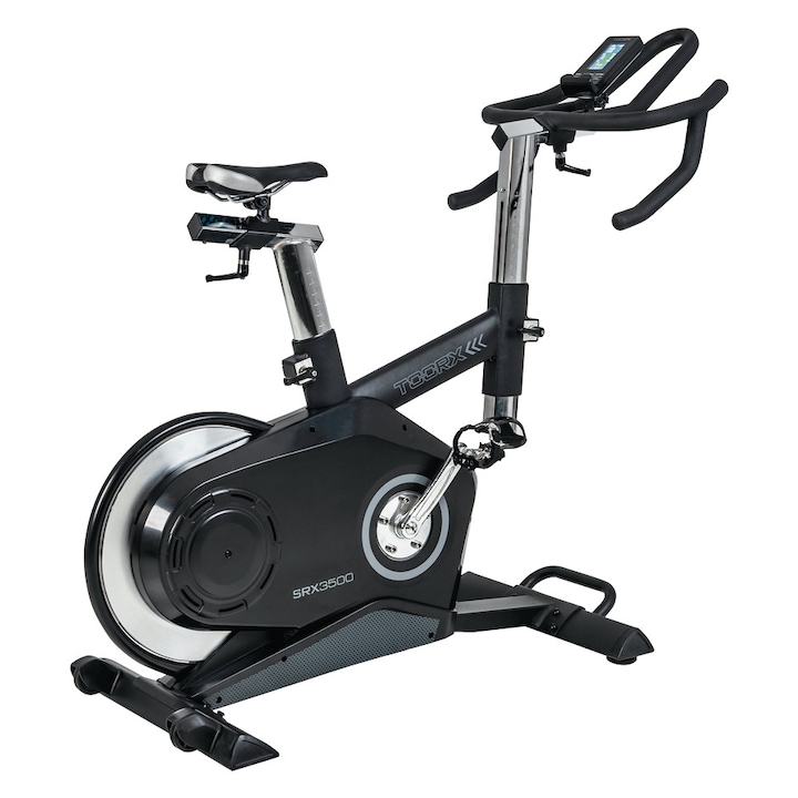 TOORX SRX 3500 SEMI-PROFESSIONAL SPINNING bike, Тегло на маховика: 24 kg, Тегло на потребителя: 150 kg