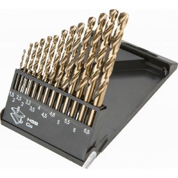 Burghie pentru metale set 13 buc 1, 2, 2.5, 3, 3.2, 3.5, 4, 5, 5.5, 6, 6.5 Burghie pentru metale set 13 buc 1, 2, 2.5, 3, 3.2, 3.5, 4, 5, 5.5, 6, 6.5