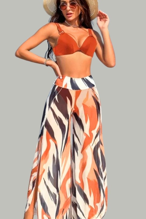 Orient fürdőruha, Bronzszín