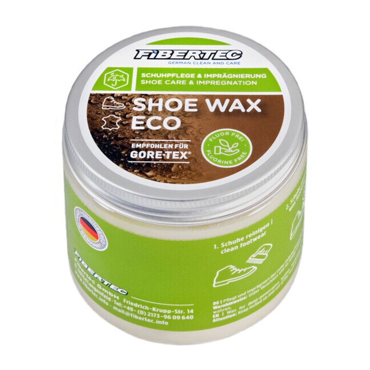 Ceara pentru incaltaminte Fibertec Eco, 500 ml, fara silicon, ingrijire intensiva, pentru incaltaminte din piele