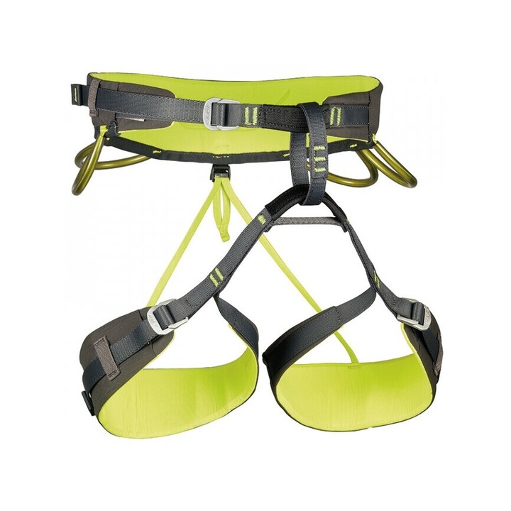 Set echipament escalada CAMP Energy CR 3, carabina HMS Nimbus Lock, sistem de siguranta Piu 2, multicolor, XL