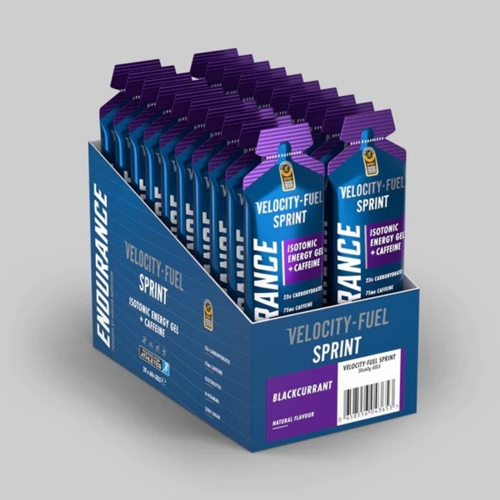 Supliment alimentar, Applied Nutrition Endurance - Gel energetic izotonic - Sprint - Gel energetic izotonic 60g Coacaz negru