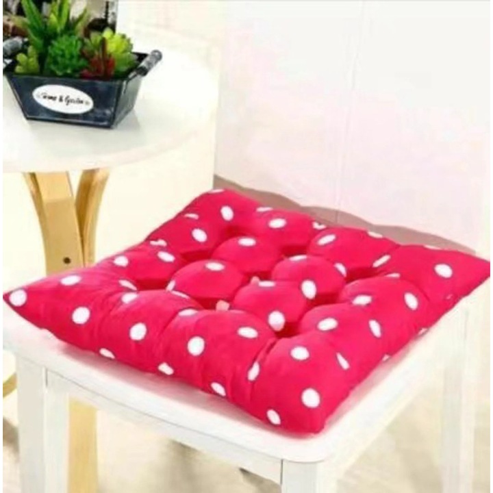Perna groasa si moale pentru scaun YANYXR, multicolor, 40x40cm