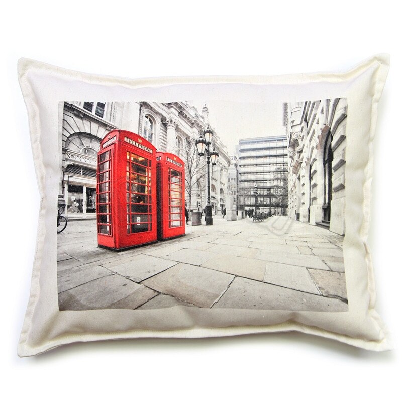 Perna decorativa, 38*48cm London vintage 4