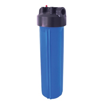 FILTRO BIG BLUE 20″, carcasa cu supapa de presiune, cheie si suport metalic FILTRO BIG BLUE 20″, carcasa cu supapa de presiune, cheie si suport metalic