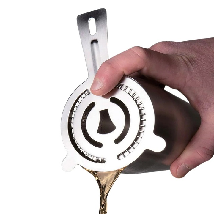 Strecuratoare cocktail din otel inoxidabil ø8x14cm