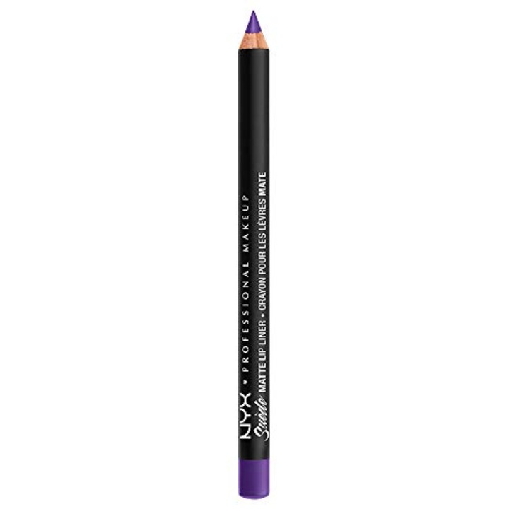 Creion de buze, NYX Professional Makeup, Suede Matte, Amethyst