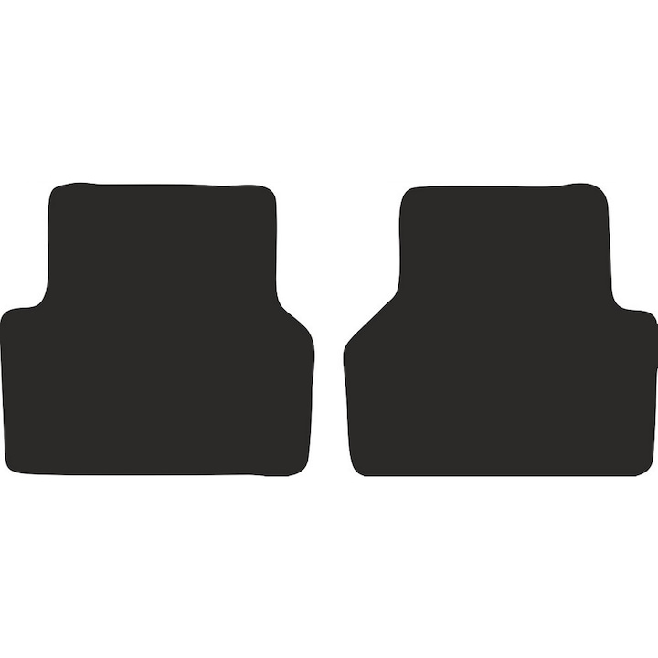 Set 2 covorase auto spate Wielganizator, negru, pentru Audi Q3 I 8U SUV 2011-2018