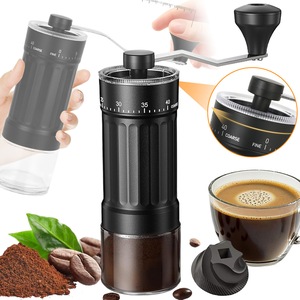 Macinacaffè Manuale KINGrinder K6 - 200 Gradi Di Regolazione, Per Espresso, French Press, Aeropress, Capacità 35g