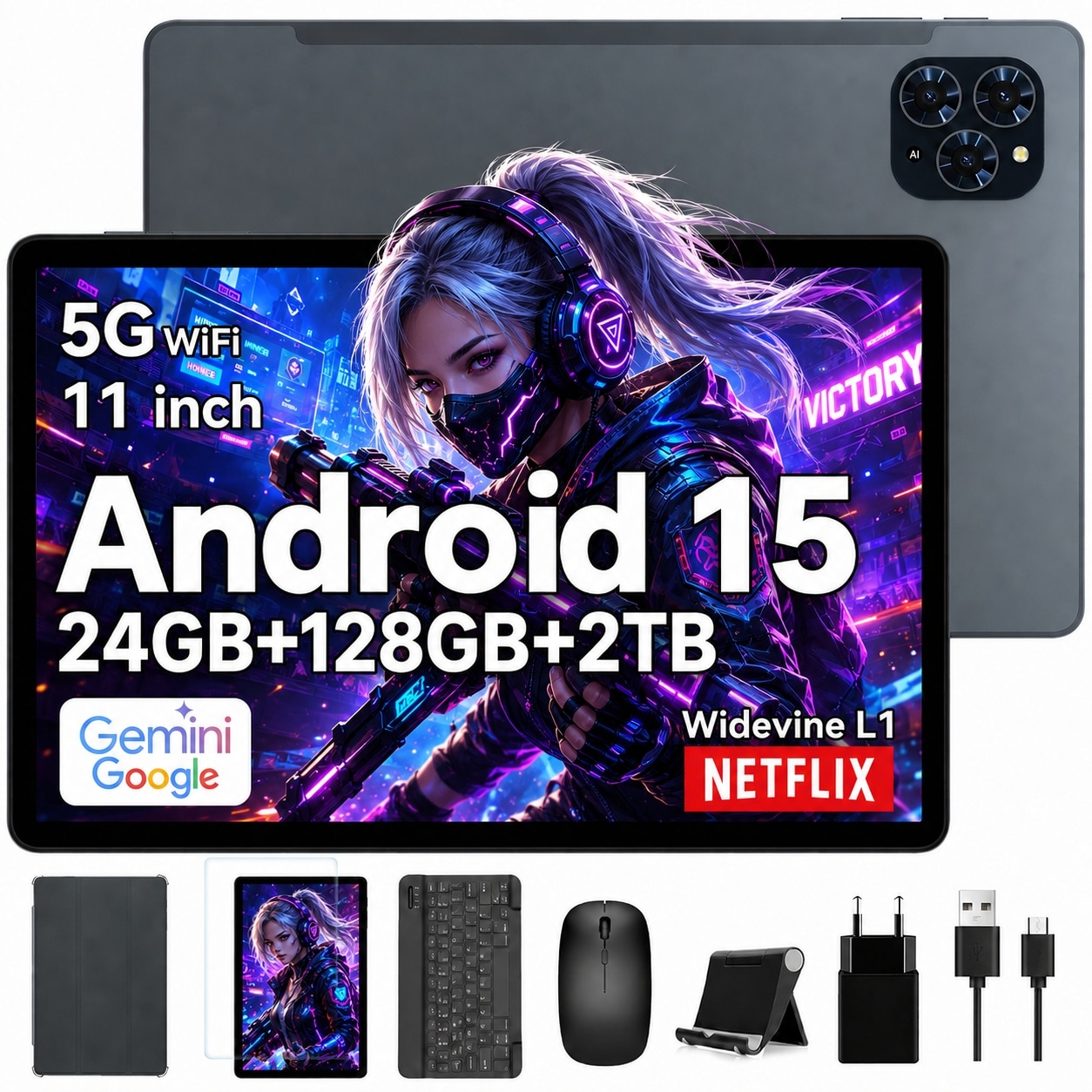 Tableta Huawei MatePad T10, Octa-Core, 9.7