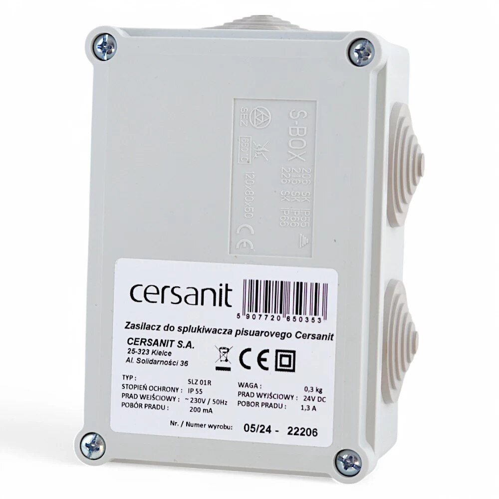 suusan.117.saeさん10-230-8 Sursa alimentare 230V la 24V, 30W IP55, pana la 5 robineti de