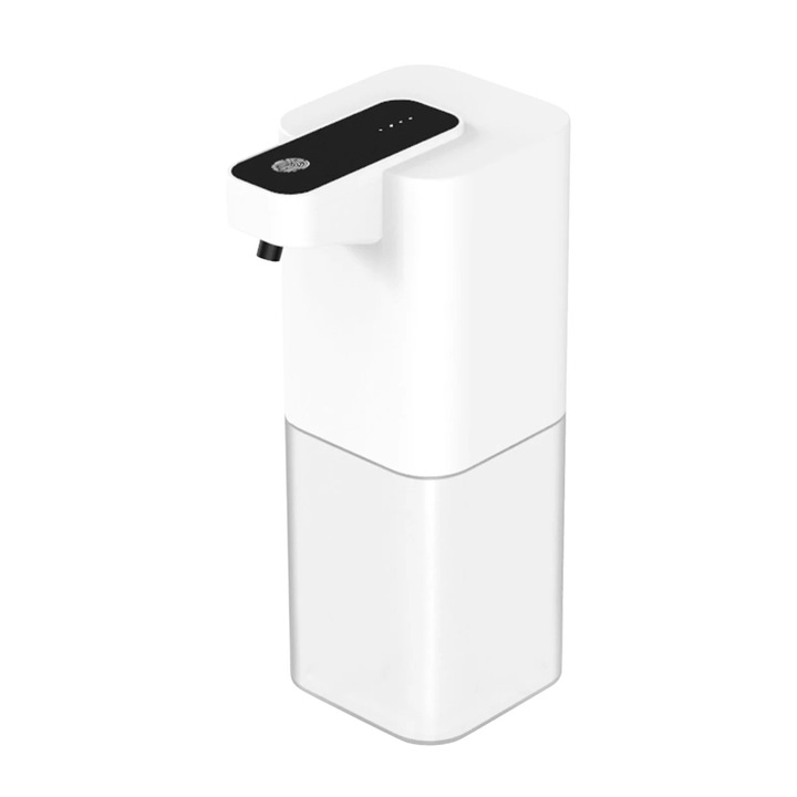 YANYXR automata folyékony szappanadagoló, infravörös érzékelő, átlátszó, 400ml, USB