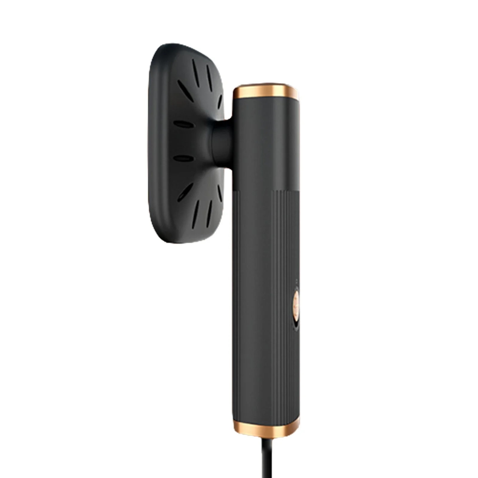 Fier de calcat portabil, mini, 2 moduri de calcare umed/uscat, negru