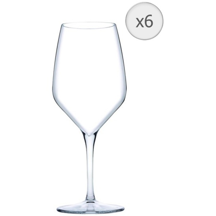 Set 6 pahare vin rosu, Pasabahce Napa, 580 ml