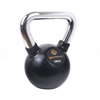 Gantera Kettlebell Cauciucata SPORTMANN 10kg Gantera Kettlebell Cauciucata SPORTMANN 10kg