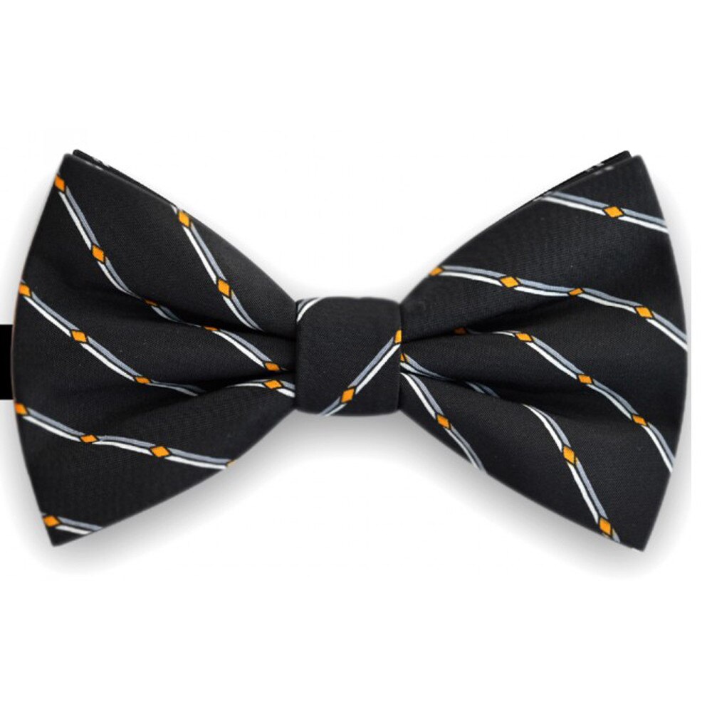 Papion negru, model romburi