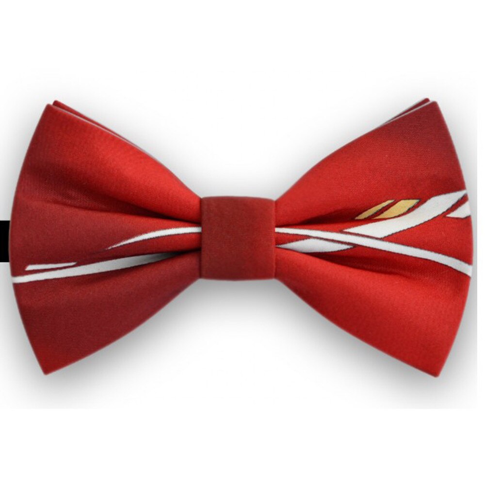 Papion rosu, imprimeuri contrastante